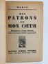 MARIE : Mes patrons et mon coeur - Mémoires d'une bonne - Signed book, First edition - Edition-Originale.com