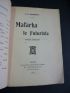MARINETTI : Mafarka le futuriste - Libro autografato, Prima edizione - Edition-Originale.com