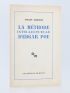 MARION : La méthode intellectuelle d'Edgar Poe - Edition Originale - Edition-Originale.com