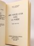 MARQUET : Mes noces d'or avec la poésie. Récitals 1975-1976 - Libro autografato, Prima edizione - Edition-Originale.com