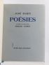 MARTI : Poésies - First edition - Edition-Originale.com