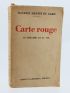 MARTIN DU GARD : Carte rouge - Le théâtre et la vie 1929-1930 - Signed book, First edition - Edition-Originale.com