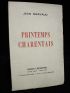 MARVAUD : Printemps charentais - First edition - Edition-Originale.com