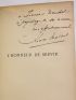 MASSIS : L'honneur de servir - Libro autografato, Prima edizione - Edition-Originale.com