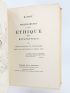 MASSOT : Prolégomènes à une éthique sans métaphysique ou Billy, Bull-Dog et philosophe - Signiert, Erste Ausgabe - Edition-Originale.com