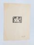 MATISSE : Exposition Henri Matisse - Edition Originale - Edition-Originale.com