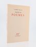 MAUGE : Choix de poèmes - Signed book, First edition - Edition-Originale.com