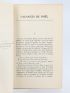 MAUGHAM : Vacances de Noël - Signed book, First edition - Edition-Originale.com