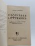 MAULNIER : Esquisses littéraires - Erste Ausgabe - Edition-Originale.com