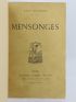 MAUPASSANT : Mensonges - Signed book, First edition - Edition-Originale.com