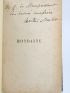 MAUPASSANT : Mondaine - Autographe, Edition Originale - Edition-Originale.com