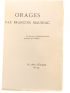 MAURIAC : Orages - Signed book, First edition - Edition-Originale.com