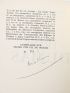 MAUROIS : Les Trois Dumas - Libro autografato, Prima edizione - Edition-Originale.com
