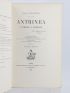 MAURRAS : Anthinéa d'Athènes à Florence - Autographe - Edition-Originale.com