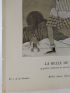 MAX-LEROY : La Belle de Chamonix. Jaquette hermine et renard blanc de Max-A. Leroy (pl.37, La Gazette du Bon ton, 1924 n°7) - Edition Originale - Edition-Originale.com