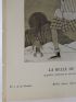 MAX-LEROY : La Belle de Chamonix. Jaquette hermine et renard blanc de Max-A. Leroy (pl.37, La Gazette du Bon ton, 1924 n°7) - Erste Ausgabe - Edition-Originale.com