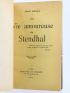 MELIA : La vie amoureuse de Stendhal - Autographe, Edition Originale - Edition-Originale.com