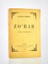 MENDES : Zo'har - Signed book, First edition - Edition-Originale.com