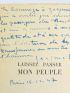 MERY : Laisser passer mon peuple - Signed book, First edition - Edition-Originale.com