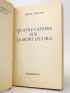 MESTRE  : Quatre cahiers sur la mort de Lira - Signiert, Erste Ausgabe - Edition-Originale.com