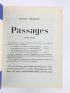 MICHAUX : Passages - Autographe, Edition Originale - Edition-Originale.com