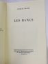 MICHEL : Les bancs - First edition - Edition-Originale.com