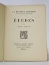 MILHAUD : Etudes - First edition - Edition-Originale.com