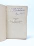 MILLE : Mémoires d'un dada besogneux de l'Armistice à 1925 - Libro autografato, Prima edizione - Edition-Originale.com