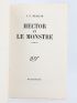 MILLECAM : Hector et le monstre - Edition Originale - Edition-Originale.com