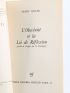 MILLER : L'Obscénité et la Loi de Réflexion - First edition - Edition-Originale.com