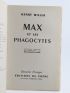 MILLER : Max et les phagocytes - First edition - Edition-Originale.com