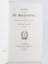 MILLEVOYE : Oeuvres de Millevoye précédées d'une notice biographique et littéraire - First edition - Edition-Originale.com