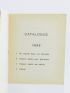 MIRE : Catalogue d'exposition des Oeuvres de G. de Miré présentées à la Galerie Percier du 17 au 29 Mai 1926 - First edition - Edition-Originale.com