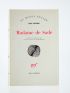 MISHIMA : Madame de Sade - Signiert, Erste Ausgabe - Edition-Originale.com