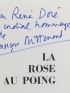 MITTERRAND : La rose au poing - Signiert, Erste Ausgabe - Edition-Originale.com