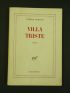 MODIANO : Villa triste - Signed book, First edition - Edition-Originale.com