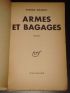 MOINOT : Armes et bagages - Autographe, Edition Originale - Edition-Originale.com