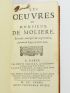 MOLIERE : Les Oeuvres de Monsieur de Molière - Edition Originale - Edition-Originale.com