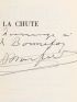 MONFREID : La Chute imprévue - Signed book, First edition - Edition-Originale.com