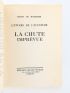 MONFREID : La Chute imprévue - Signed book, First edition - Edition-Originale.com