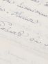 MONTESQUIOU : Lettre autographe signée adressée à Henri Lapauze et concernant la réédition de l'un de ses ouvrages  - Signiert, Erste Ausgabe - Edition-Originale.com