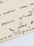 MONTESQUIOU : Lettre autographe signée de Robert de Montesquiou à propos d'un dessin qu'il tient à la disposition de son correspondant - Autographe, Edition Originale - Edition-Originale.com