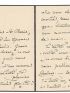 MONTESQUIOU : Lettre autographe signée de Robert de Montesquiou à son ami Henry Lapauze alors journaliste au Gaulois à propos de deux articles qu'il veut y voir publier - Signed book, First edition - Edition-Originale.com