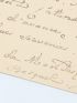 MONTESQUIOU : Lettre autographe signée de Robert de Montesquiou adressée à son bibliographe  - Signiert, Erste Ausgabe - Edition-Originale.com