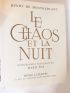 MONTHERLANT : Le chaos et la nuit - First edition - Edition-Originale.com