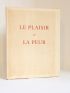 MONTHERLANT : Le plaisir et la peur - Autographe, Edition Originale - Edition-Originale.com