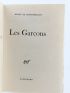 MONTHERLANT : Les garçons - First edition - Edition-Originale.com