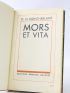 MONTHERLANT : Mors et vita - Autographe, Edition Originale - Edition-Originale.com