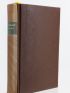 MONTHERLANT : Romans et oeuvres de fiction non théâtrales volume I - First edition - Edition-Originale.com