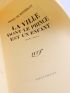 MONTHERLANT : La Ville dont le Prince est un Enfant - First edition - Edition-Originale.com